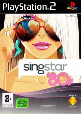 SingStar '80s box cover front